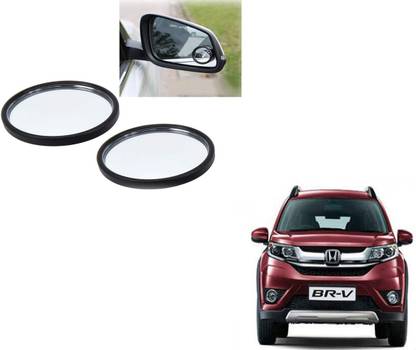 ABS AUTO TREND 3R-062 360° Rotate Convex Side Rear View Blind Spot Mirror for Honda Br-V Glass Car Mirror Cover