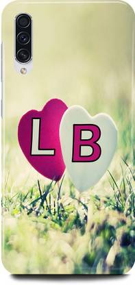 JUGGA Back Cover for SAMSUNG Galaxy A50, L LOVES B NAME,L NAME, B LETTER, ALPHABET,L LOVE B NAME