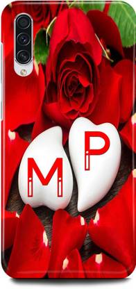 JUGGA Back Cover for SAMSUNG Galaxy A30s, M LOVES P NAME,M NAME, P LETTER, ALPHABET,M LOVE P NAME