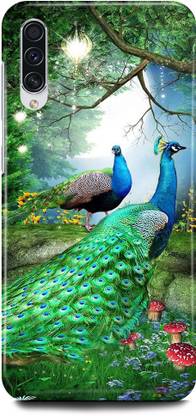 JUGGA Back Cover for SAMSUNG Galaxy A50s, PEACOCK, MOR, PANKH,FEATHER
