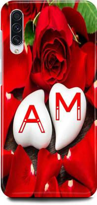 JUGGA Back Cover for SAMSUNG Galaxy A30s, A LOVES M NAME,A NAME, M LETTER, ALPHABET,A LOVE M NAME
