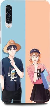 JUGGA Back Cover for SAMSUNG Galaxy A30s, ANIME, GIRL, BOY, LOVELY,GIRL, CUTE, COUPLE