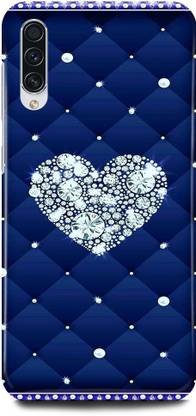 JUGGA Back Cover for SAMSUNG Galaxy A30s, HEART, BLUE, BLING, STAR, LOVE