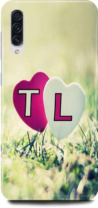 JUGGA Back Cover for Redmi Mi A3, MZB7978IN, T LOVES L NAME,T NAME, L LETTER, ALPHABET,T LOVE L NAME