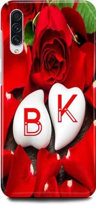 JUGGA Back Cover for Redmi Mi A3, MZB7978IN, B LOVES K NAME,B NAME, K LETTER, ALPHABET,B LOVE K NAME