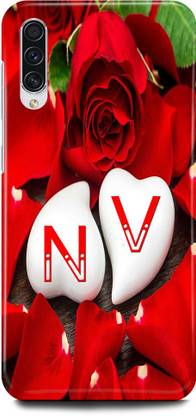 JUGGA Back Cover for Redmi Mi A3, MZB7978IN, N LOVES V NAME,N NAME, V LETTER, ALPHABET,N LOVE V NAME