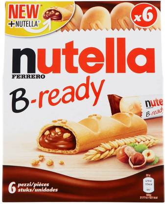 nutella Ferrero Hazelnut Spread B - ready (IMPORTED) Cream Filled Biscuit