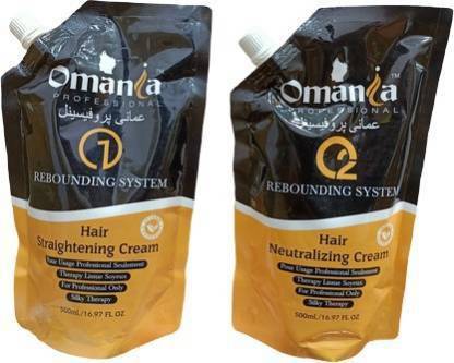 Omania STRAIGHTENING CREAM & NEUTRALIZING CREAM