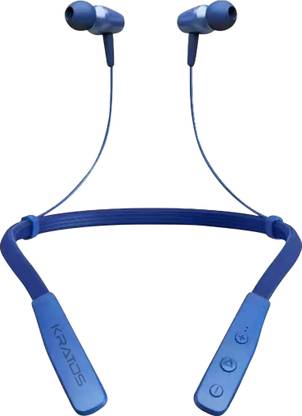 Kratos Headphone with 40 Hours Playtime, Magnetic Earbuds, Dual Pairing, Bluetooth