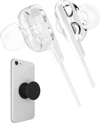 Myvs MV-501 4D AA Earphone with Pop Socket (Mobile Not Include) Wired