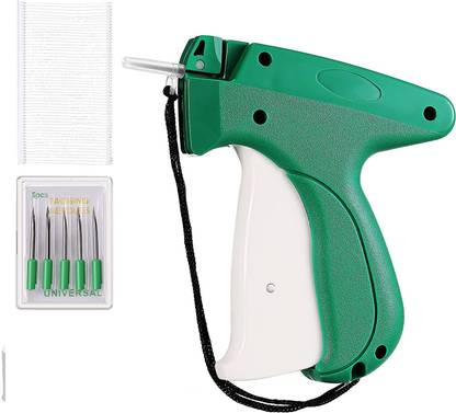 akptools Garment Tag Clothing Garment Tagging Machine with 5 Extra Needles 5000 Barbs Label Stamping Machine
