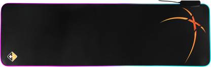 Cosmic Byte Equinox RGB Mousepad with 4 Port USB Hub Non Slip Base Mousepad