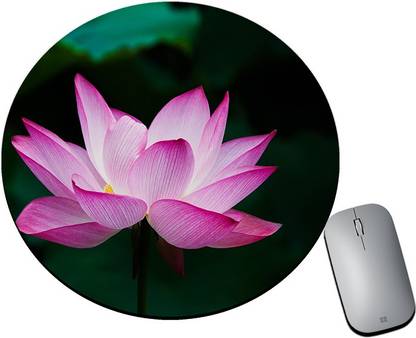BLISSart Mousepad For Laptops Computer Gaming Mouse Pad HD Printed-Lotus Non Slip Base Mousepad
