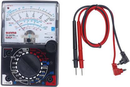 Electronic Spices YX-360TR Analog Multimeter DC-20kohm.V/AC-5kohm/V for AC/DC Voltage & Current Analog Multimeter
