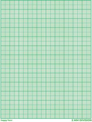 Happy Hour Paper Ruled A4 330 gsm Graph Paper