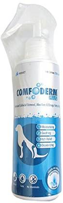 Zoozukart ComfoDerm Plus Oat Leave On Spray, 220ml, Jolly and Cutie Pets Deodorizer