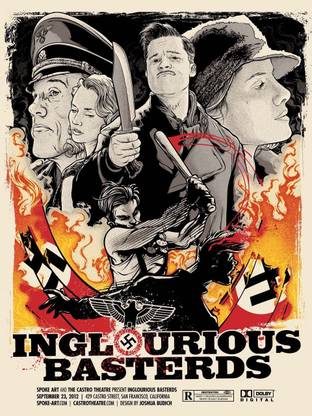 Inglourious Basterds Poster on fine art paper 13x19 Fine Art Print