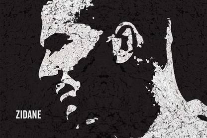 Zinedine Zidane hd wallpaper Fine Art Print