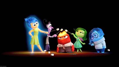 Movie Inside Out Joy Sadness Anger Fear Disgust ON HI QUALITY LARGE PRINT 36X24 INCHES Photographic Paper
