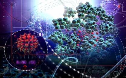 abstract science virus wallpaper hd wallpapers for poster on fine art paper 13x19 Fine Art Print