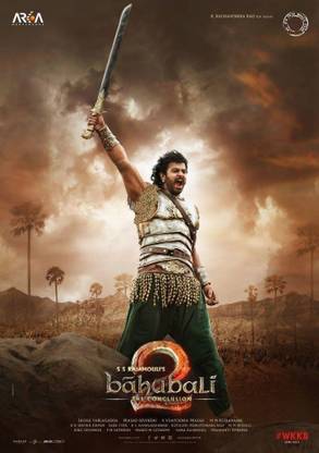 Prabhas Baahubali Movie Wallpapers Ultra HD2 on LARGE PRINT 36X24 INCHES Photographic Paper