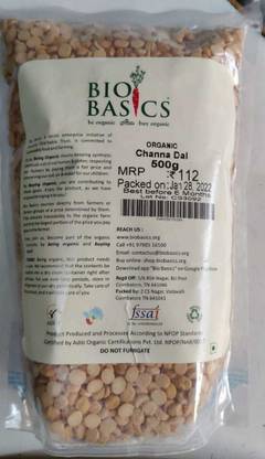 BIO BASICS Organic Chana Dal (Split)
