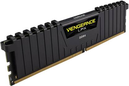 Vengance 100 DDR4 16 GB (Dual Channel) Laptop, PC DDR4 SDRAM (16GB Vengeance LPX DDR4 PC4-19200, 2400MHz Desktop Memory-Black)