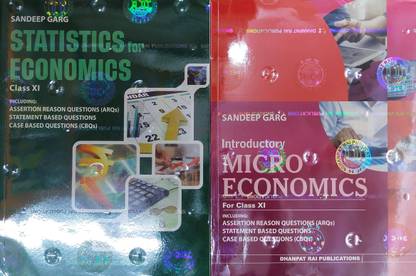 Cbse Statistics Economics And Microeconomics Class 11 Dhanpat Rai Publications