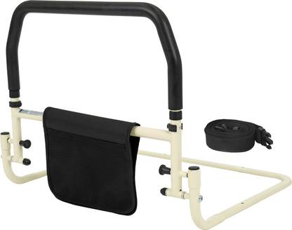 KosmoCare Bedside Safety Handle | Bed Side Rail for Adults | Medical Bed Assist Bar Shower Grab Bar