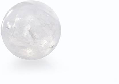HIMALYAQUARTZ C9-BALLS-102-GM Regular, Polished Round Quartz Stone