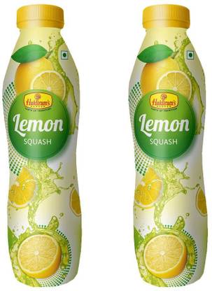 Haldiram's Nagpur Lemon Squash (Pack of 2) (750ml*2) Lemon