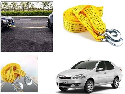 EXCHANGE CARTRENDING 3 Ton Nylon Car Truck Towing Rope Cable for Fiat Siena 3 m Towing Cable