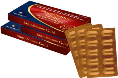 Nutrisrot StamiNance Gold for Boosting Stamina & Performance Naturally for men(30caps)