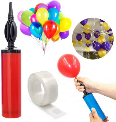 Zyozi 12 Portable Air Pump Inflator Air Pump With 1 Pcs 100 Dot Glue Dot For Balloons Price In India Buy Zyozi 12 Portable Air Pump Inflator Air Pump With 1 Pcs 100 Dot Glue Dot For Balloons Online