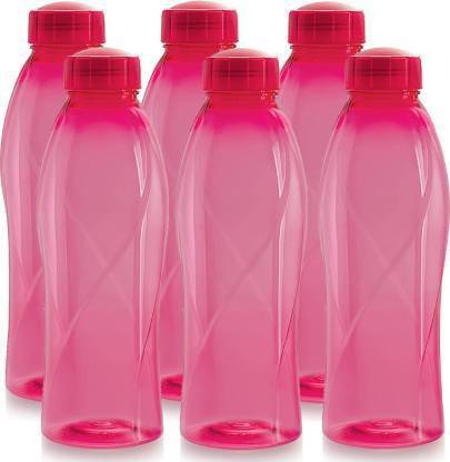 royal enterprise Leak Proof, Break proof, Crystal clear, Hygenic, Freezer safe Bottles Set of 6 1000 ml Bottle
