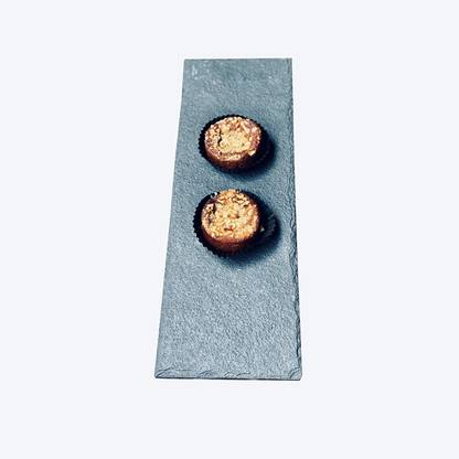 ACEBASIX Natural Black Slate Tray Rectangular Platter Charcuterie Tray (45 cm x 15 cm) Stoneware Decorative Platter