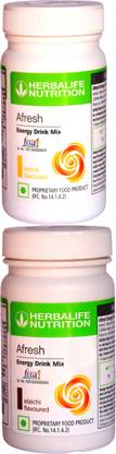 herbalife AFRESH ENERGY DRINK MIX ELAICHI & LEMON FLAVOR Energy Drink