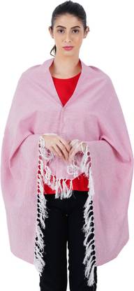 BABYFLYi Breast Feeding Shawl/ Nursing Cover for Women & Mothers -Pink (Plain) Feeding Cloak