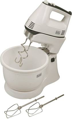 BLACK+DECKER 300 W White Stand Mixer