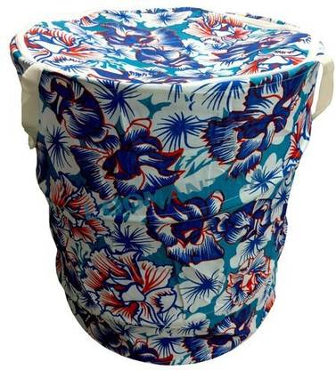 MOBONE ® Laundry Basket/Bag/Hamper for Clothes with Handle & Drawstring Closure Laundry Trolley