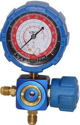 symb0l Single 250 PSI Manifold Gauge 410 *R22 *R12 * R134 Refrigerant Filling Device Radius Gauge