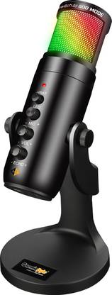 Cosmic Byte Deimos RGB Cardioid USB Microphone with Tabletop Stand,192Khz Sampling Microphone