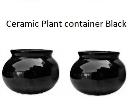 OriginalCeramics ceramic pot Small Matki Pot Plant Container Set