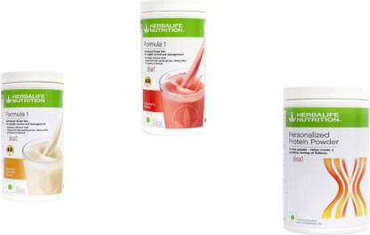 HERBALIFE Formula 1 Shake Banana +STRAEBERRY+ Protein Powder 400 Gram Protein Shake