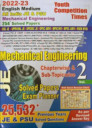 Youth Ssc Je Mechanical Engineering Vol-2 Chapterwise & Sub-Topicwise