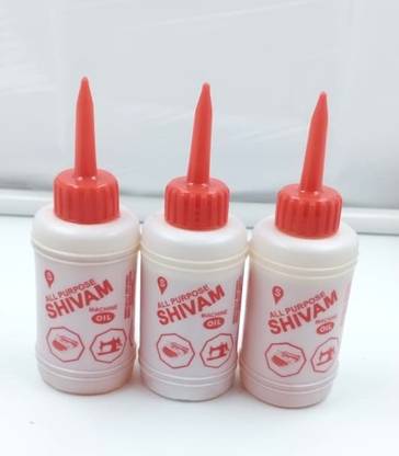 PUSHPA CREATION Shivam 65 ml Sewing Machine Oil PACK OF 3 3 ml Sewing Machine Oil