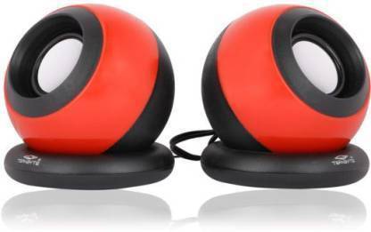 TERABYTE ™Clarion TB-008 USB 2.0 Mini USB Speaker for Laptop and Desktop Red 4 W Laptop/Desktop Speaker