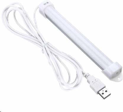 SwapME Portable USB LED Mini Tube Light, 6500k Cool White ,10LED DC 5V 5 W 14 cm Tube Light
