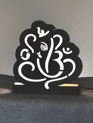 Kanishk Lord Ganesha Wall Decoration Led Light for home decor