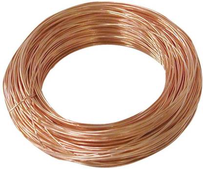 ART IFACT 20 Gauge of 10 Meters of Copper Wire (0.914 mm Diameter) - Dead soft - 99.9% Pure Copper Wire - Without Enameled